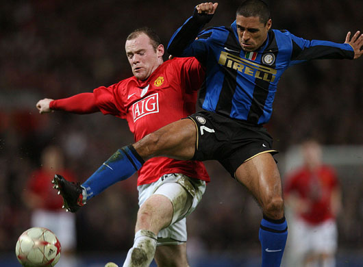 Manchester United v Inter: Rooney