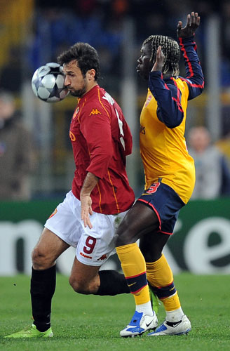 Roma v Arsenal: Bacary Sagna