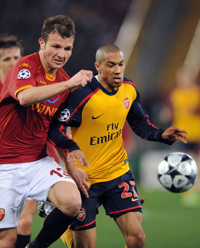 Roma v Arsenal: Gael Clichy