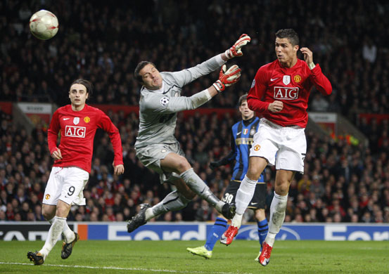 Manchester United v Inter: Ronaldo