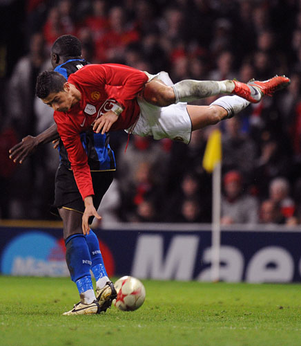 Manchester United v Inter: Ronaldo