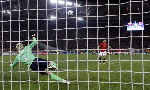 Roma v Arsenal: penalty