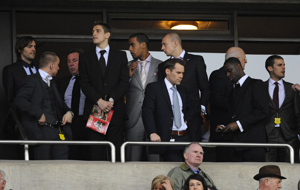 Cheltenham day three: Spurs footballers