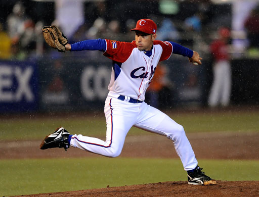 24sport: Cuba pitcher Yulieski Gonzalez at the World Baseball Classic