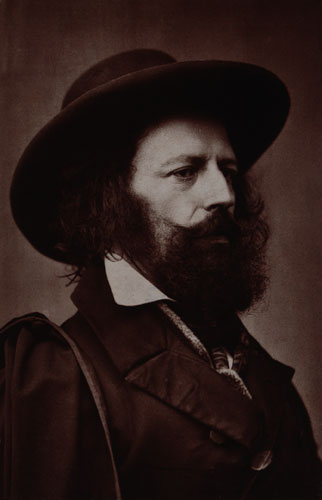 Poet Laureates: Alfred, Lord Tennyson, poet laureate.