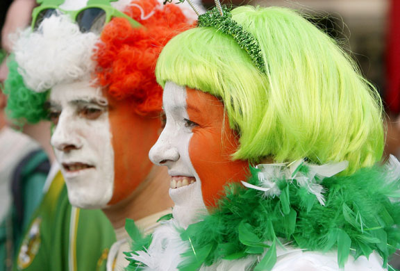 St Patrick's day parade: Saint Patrick's day parade in London