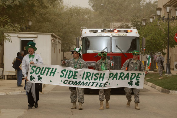 St Patrick's day parade: St Patrick's day parade around the world