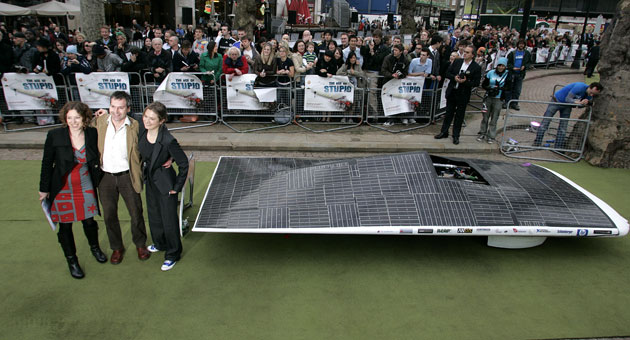 Age of stupid: Developer Piers Guy director Franny Armstrong producer Lizzie Gillett