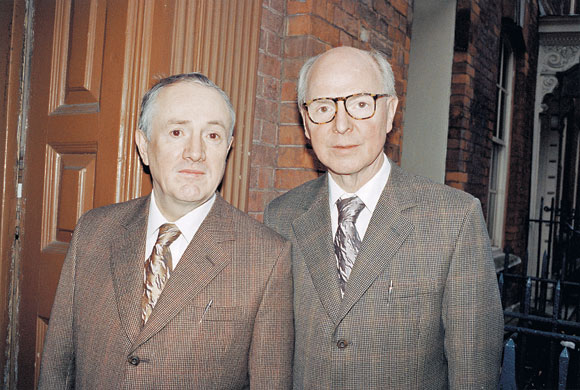 Juergen Teller: Gilbert&George, London, 2007, at Whitechapel Gallery earlier this month