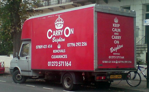 Keep Calm and Carry On: Keep Calm van