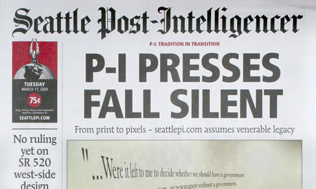 Seattle Paper Dies After 146 Years
