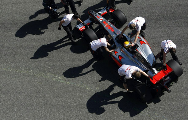 24sport: McLaren Formula One driver Lewis Hamilton