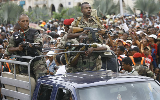 Madagascar presidency: Madagascar opposition leader Andry Rajoelina takes the Presidency by force