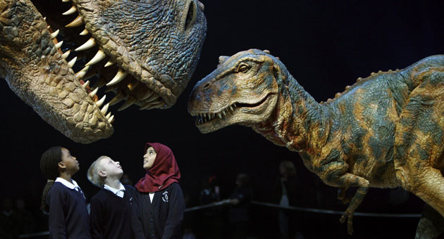 Walking with dinosaurs: Walking With Dinosaurs Spectacular Launches At The O2 Arena