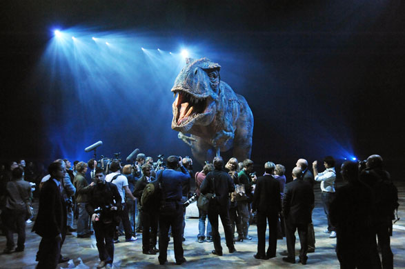 Walking with dinosaurs: Walking With Dinosaurs Spectacular Launches At The O2 Arena