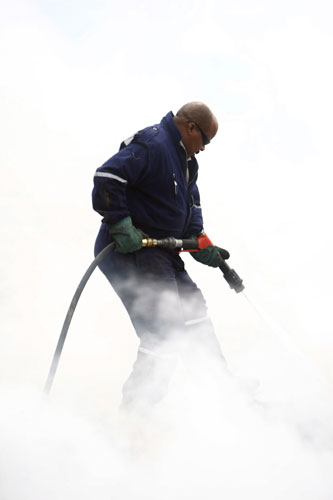 fire on Table  Mountain: Table Mountain fire in  Cape Town, South Africa