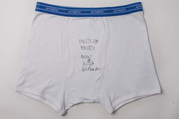 Celebrity underwear: Sacha Baron Cohen