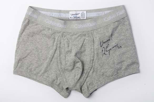 Celebrity underwear: Ricky Gervais