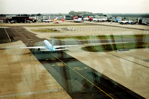 Business week in pictures: Gatwick airport