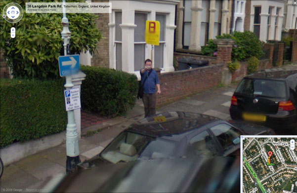 Google street view: Surveilling the googlevan