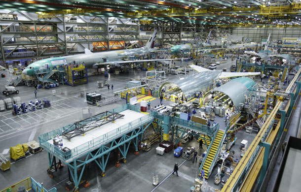 Eyewitness: The Boeing 777 assembly line in Everett, Washington