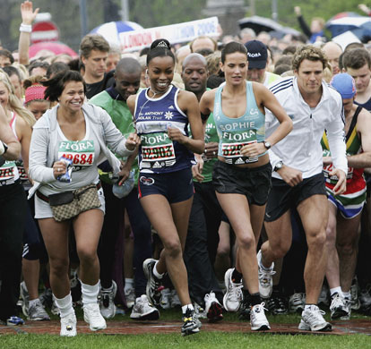 Jady Goody obit: Jade Goody London Marathon