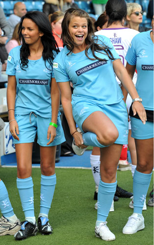 Jady Goody obit: Jade Goody Soccer Six 2008