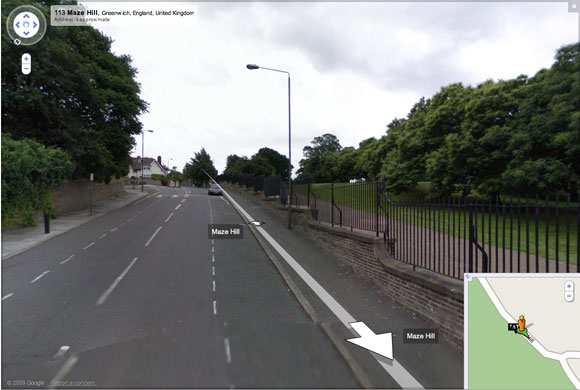 Google and Tate: 113 Maze Hill, Greenwich