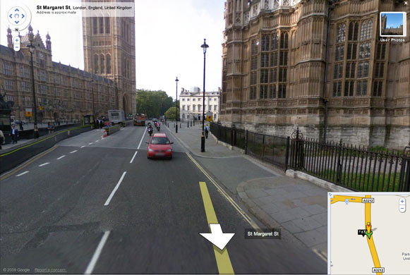 Google and Tate: St Margaret St, London