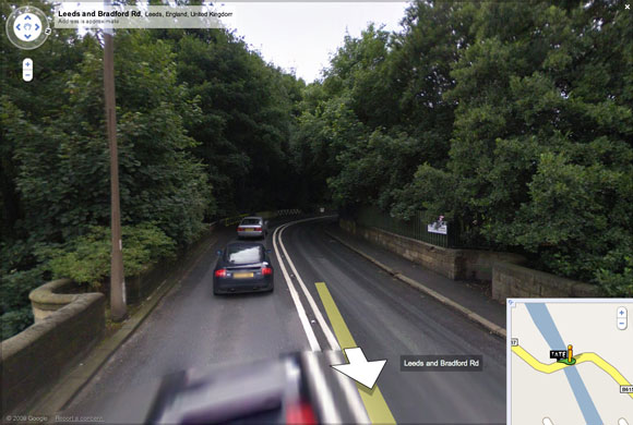 Google and Tate: Leeds and Bradford Rd, Leeds