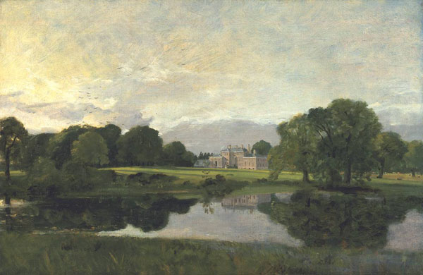 Google and Tate: Malvern Hall, Warwickshire 1809 by John Constable