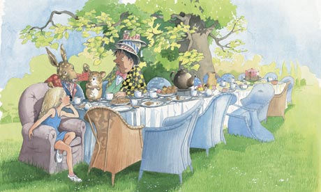 Alice in Wonderland from the classic children's book