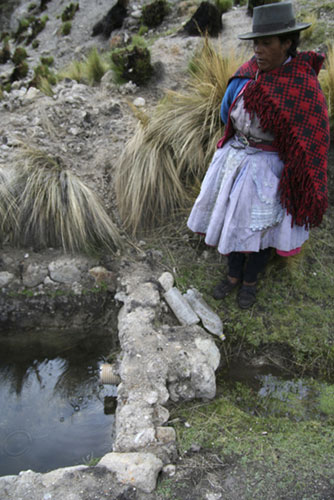 Christian Aid on water: World Water Day: With global warming in Peru, Paras, Ayacucho 