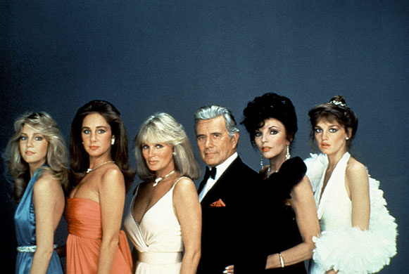 joan collins dynasty. Alexis (Joan Collins) and