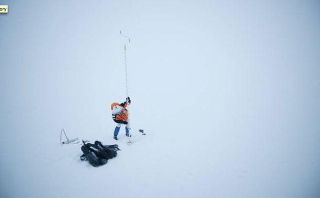 Catlin Arctic Survey: drilling the ice cap