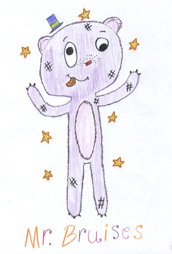 Monsters Inked: Bluegirl and Mr Bruises