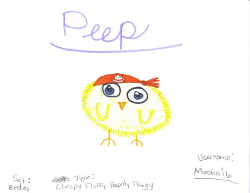 Monsters Inked: Peepidythingy by Masha16