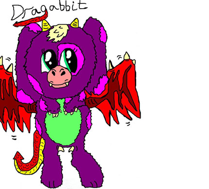 Monsters Inked: Dragabbit by Zathfire