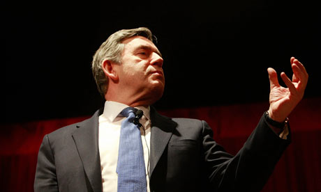 Gordon Brown in New York