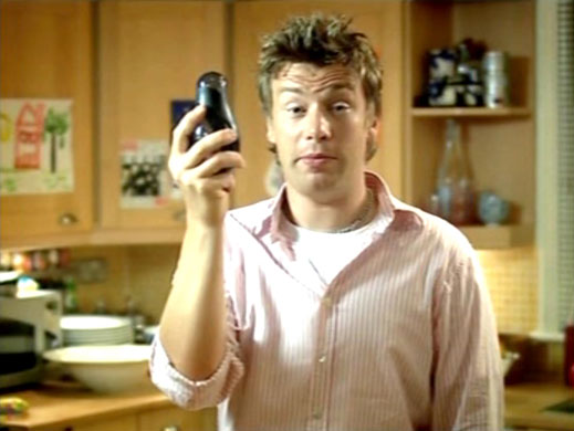 Jamie Oliver: Jamie Oliver advertises his Flavour Shaker