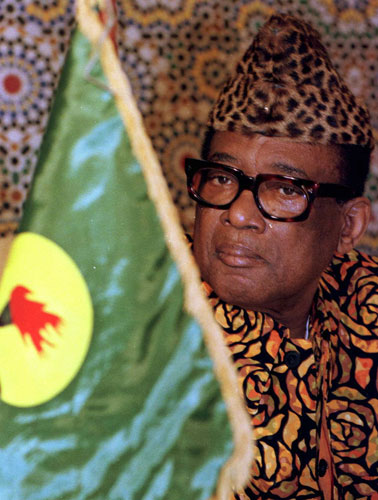 Chris McGreal's Africa: Zairean President Mobutu Sese Seko in 1997.
