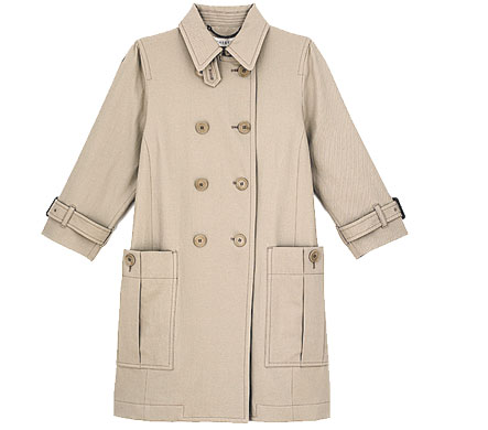 6 of the best trenchcoats: Beltless trench, by Whistles