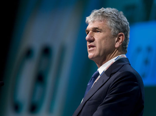 Fantasy boardroom: Sir John Rose, chief executive of Rolls-Royce, at the