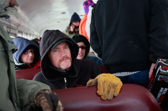 26 March 2009: North Dakota's Red River Valley prepares for flooding