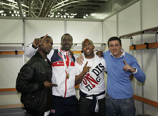 Dwain Chambers in Turin: Dwain Chambers