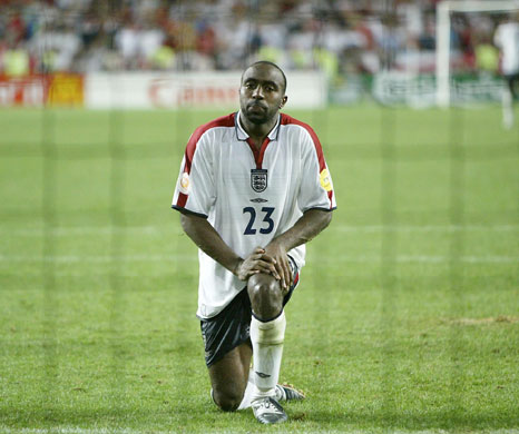 England Kits: Darius Vassell England 2004