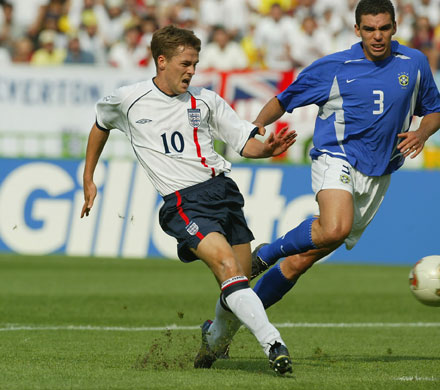 England Kits: Michael Owen 2002