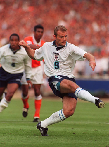 England Kits: Alan Shearer England 1996