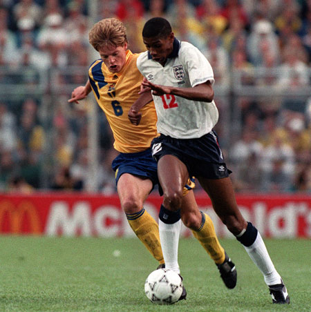 England Kits: Carlton Palmer England 1992