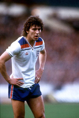 England Kits: Bryan Robson England 1982